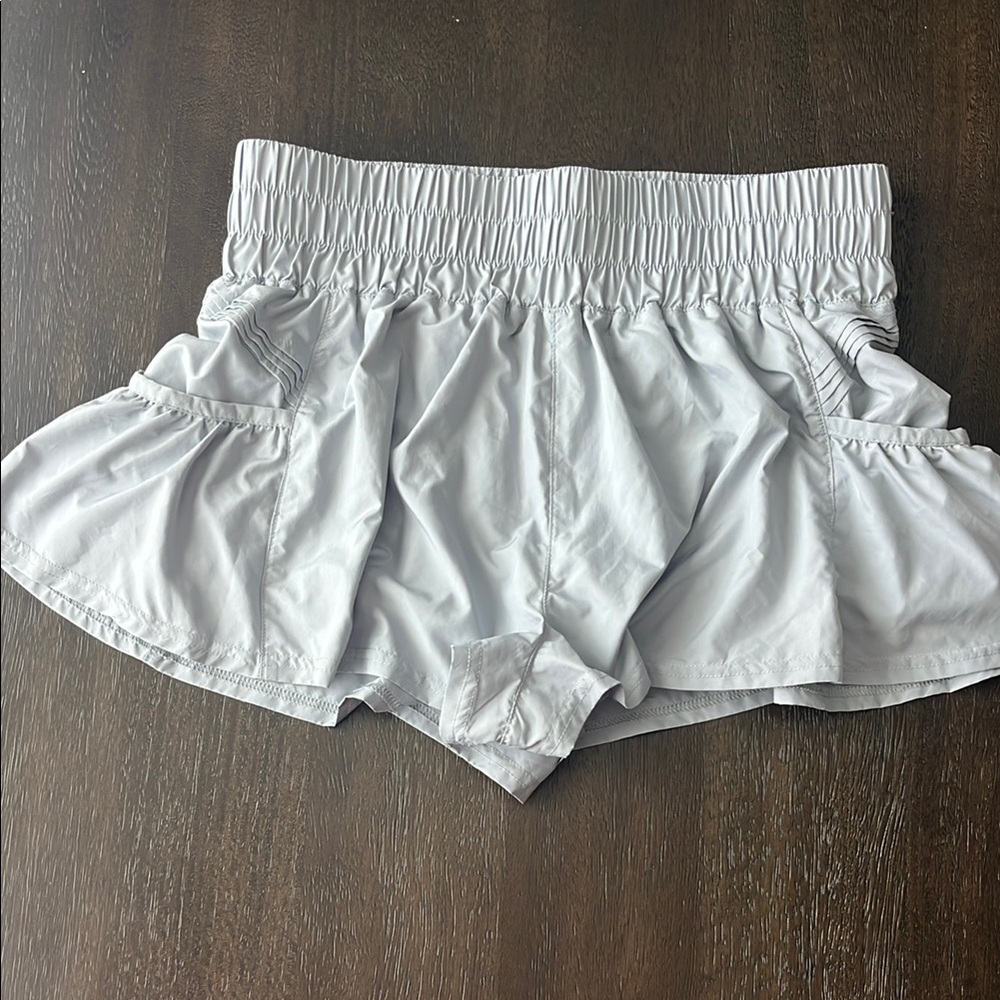 Free People Gray Athletic Shorts